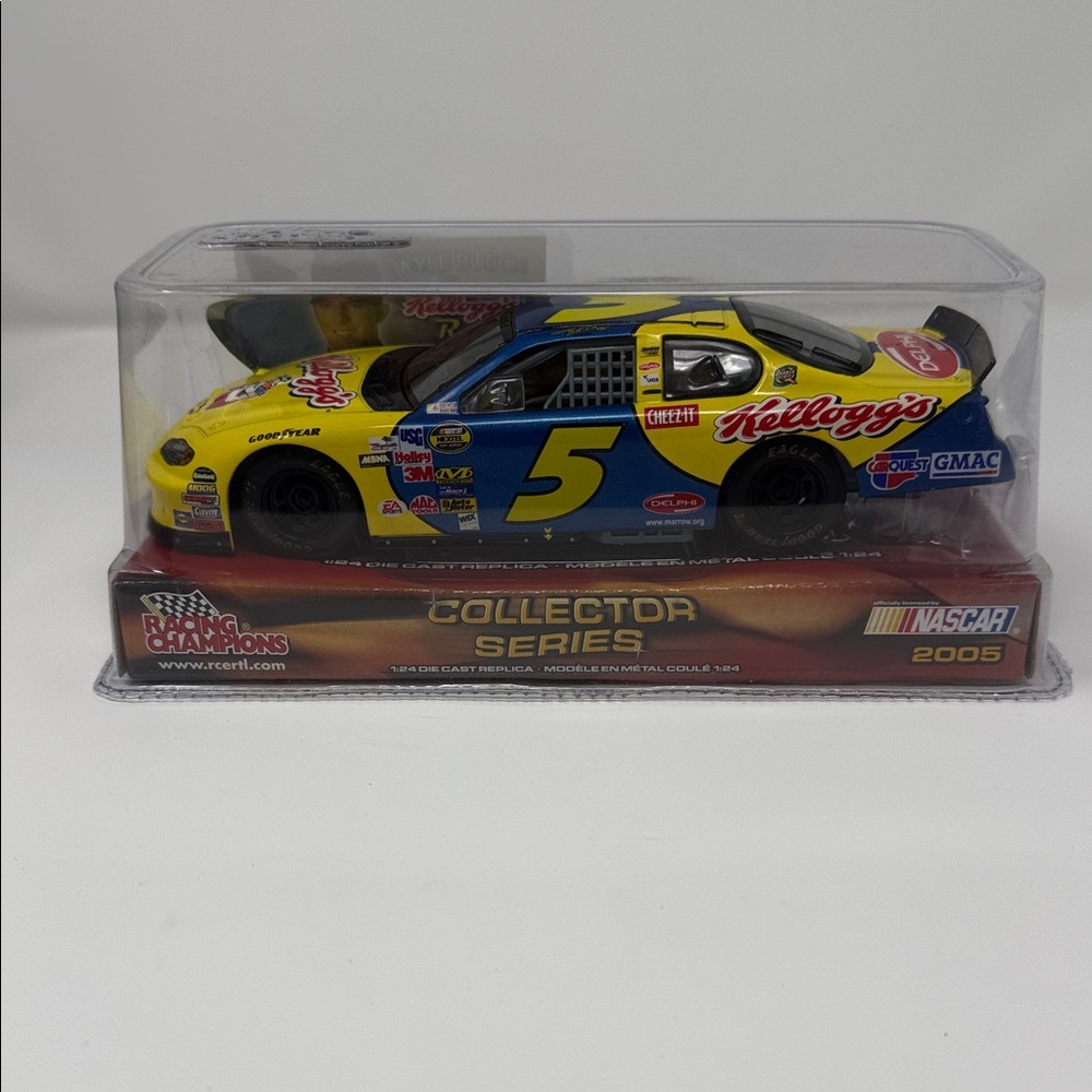 Racing Champions NASCAR Toy Car - Yellow and Blue